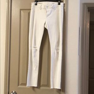 DL 1961 white jeans